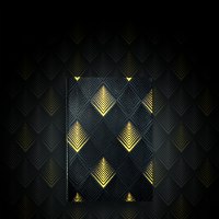 מחברת A5 מהודרת  Art Deco Pyramid