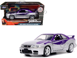 ג'אדה מהיר ועצבני - דגם מכונית ניסאן - 1:32 JADA FAST FURIOUS NISSAN SKYLINE GT-R BCNR33
