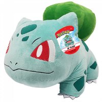 בובת פרווה גדולה, רכה ונעימה בגודל 52 ס"מ Bulbasaur באלסארוס פוקימון