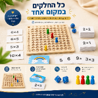 משחק ללימוד לוח הכפל