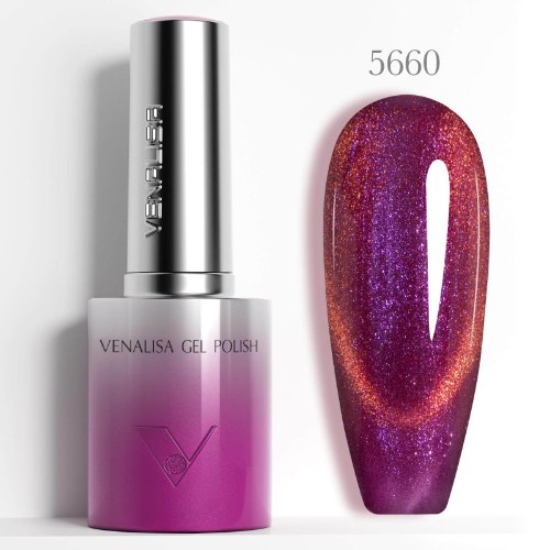 לק ג'ל VENALISA ונליסה 10 מ"ל - 5660 עין החתול