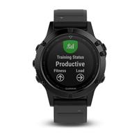 שעון דופק Garmin Fenix 5 Sapphire Black with black band