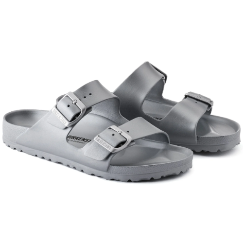 BIRKENSTOCK ARIZONA EVA METALLIC SILVER כפכפי בירקנשטוק לנשים אריזונה צבע אפור כסוף