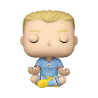 פופ כדורגל מנצ'סטר סיטי - ארלינג האלנד יושב - Funko Pop Football Manchester City Erling Haaland #68