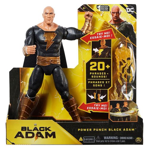 בלאק אדם - דמות 30 ס"מ עם אביזרים - BLACK ADAM 4804H