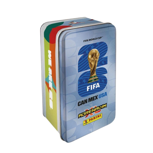 מונדיאל 2026 - חבילת פח לאיסוף כחולה - Panini FIFA World Cup 2026 Adrenalyn XL