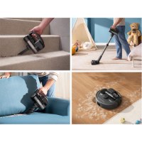 שואב אבק רובוטי משולב בשואב ידני eufy Robot Vacuum 3-in-1 E20 יבואן רשמי