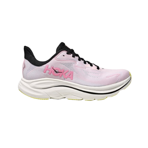 HOKA CLIFTON 10 נעלי ספורט נשים הוקה קליפטון 10 בצבע ורוד ציפורן/אור כוכב | רוחב לבחירה