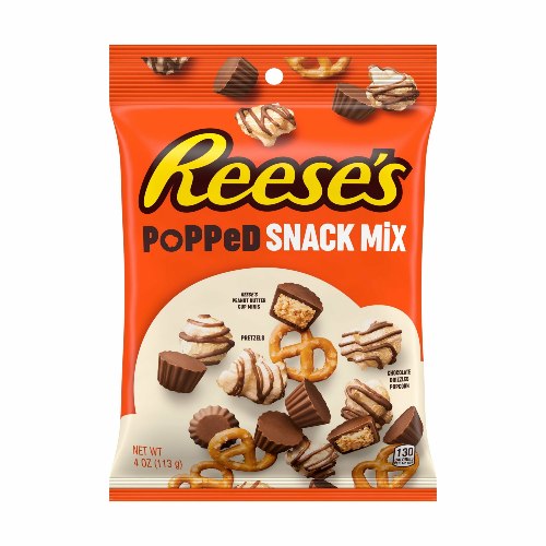 ריסס תערובת חטיפים|REESES POPPED SNACK MIX 113g