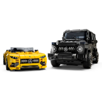 לגו ספיד - ג'יפ ומכונית מרצדס - LEGO SPEED 76924 Mercedes-AMG G 63 & Mercedes-AMG SL 63