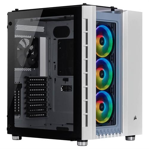 מארז מחשב Corsair Crystal 680X RGB White