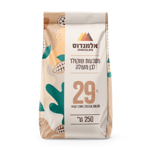 מטבעות שוקולד לבן 250 גרם