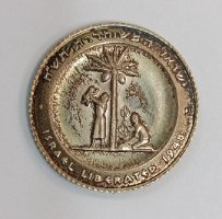 השחרור- שנת 1962, מדליה כסף/935, 19 מ"מ