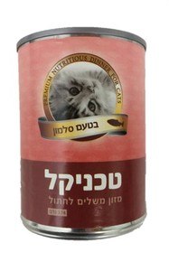 שימורים לחתולים טכניקל סלמון 374 גרם - TECHNICAL SALMON 374G