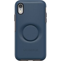 כיסוי ל IPHONE XR מבית OTTERBOX & POPSOCKET דגם SYMMETRY כחול