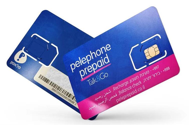 כרטיס SIM Prepaid של חברת פלאפון