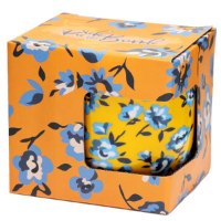 מארז ספל ותחתית תואמת פרחי אדמונית החורש Floral