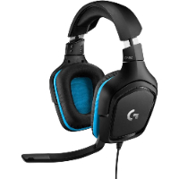 אוזניות גיימינג חוטיות לוגיטק - Logitech G432