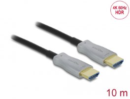 כבל מסך אקטיבי Delock Active Optical Cable HDMI 4K 60 Hz 10 m