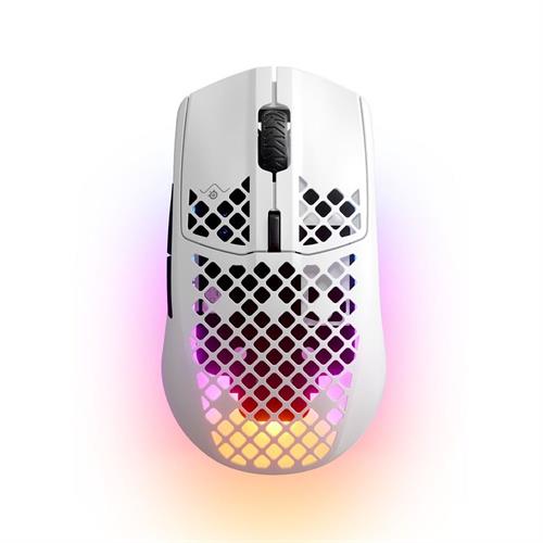 עכבר גיימינג אלחוטי SteelSeries Aerox 3 Wireless לבן