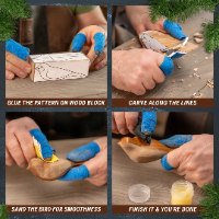 ערכת גילוף ציפור DIY01 של BEAVERCRAFT