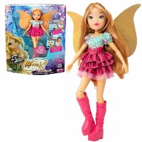 בובה פיה ווינקס פלורה-Winx Club Fairy Magic Reveal