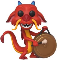 בובת פופ Disney: Mulan - Mushu w/Gong POP Funko