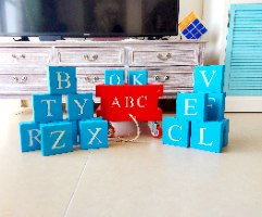 עגלת אותיות ללימוד ה ABC!