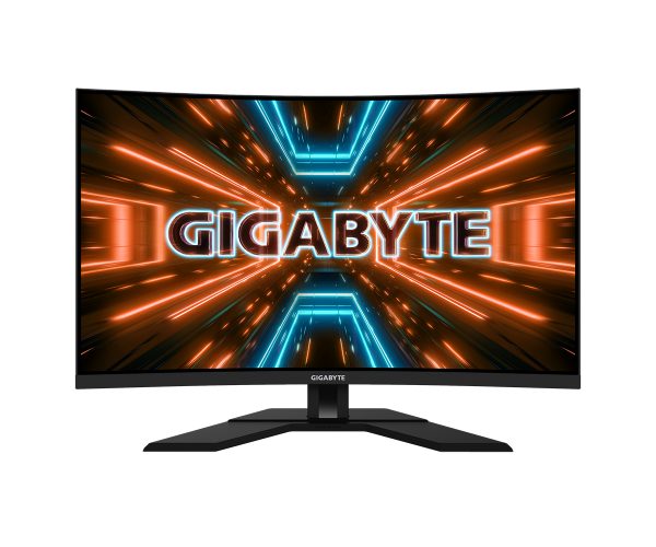 מסך גיימינג קעור Gigabyte M32QC QHD 1MS 170Hz VA 31.5 DCI-P3 8BITS HDR400