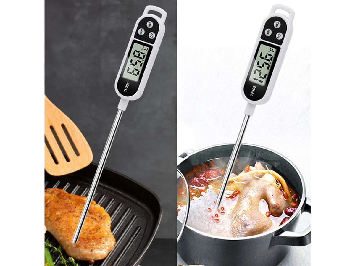 1PCS מזון מדחום TP300 דיגיטלי מטבח מדחום עבור בשר בישול מזון Probe מנגל תנור אלקטרוני מטבח כלים