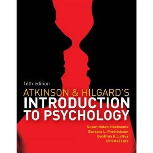 Atkinson & Hilgard's Introduction to Psychology : (with CourseMate and eBook Access Card)