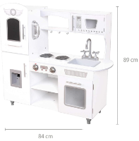 מטבח אילון מעץ לילדים | מק"ט W10C543 White | צעצועץ