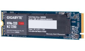 GIGABYTE SSD M.2 PCIE NVME 256GB