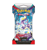 Pokemon TCG: Scarlet & Violet 1 Sleeved Booster 2023 קלפי פוקימון מקוריים סליב בוסטר סקרלט ויולט