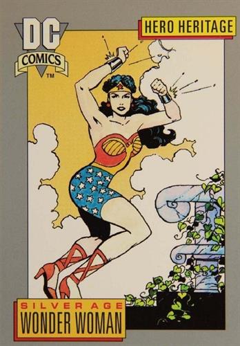 קלף בודד די.סי קומיקס DC Comics - The Invisible Robot Plane - Hero Heritage - 20