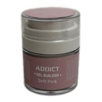ADDICT ג'ל בנייה 30 מ"ל Soft Pink