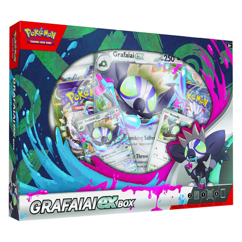 מארז קלפי פוקימון Pokemon TCG: Grafaiai ex Box