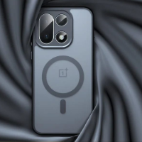כיסוי מט שחור עם תמיכה ב-Magsafe למכשיר ואן פלוס OnePlus 15R 5G