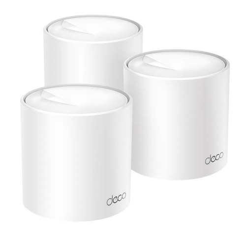 מערכת Mesh ‏TP-Link Deco X50 Wi-Fi 6 AX3000 באריזה של 3 יחידות