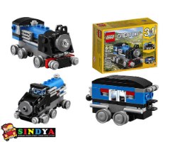 לגו קריאטור רכבת כחולה - LEGO CREATOR 3 IN 1 BLUE EXPRESS 31054