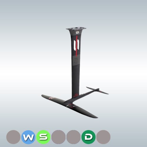 Set Blackbird Razor 847-360-75 784cm² / AR 9.20 -- Modular Backtail