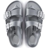 BIRKENSTOCK ARIZONA EVA METALLIC SILVER כפכפי בירקנשטוק לנשים אריזונה צבע אפור כסוף