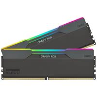 זיכרון Klevv DDR5 64GB (2x32GB) 6400 CL32 CRAS V RGB Black