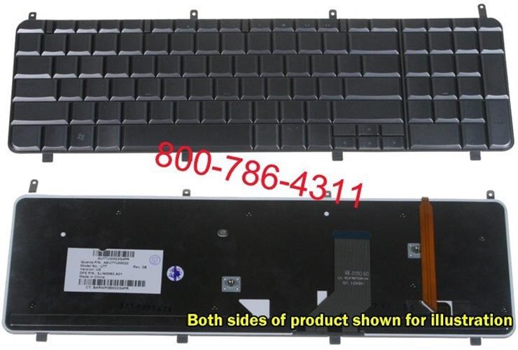 החלפת מקלדת למחשב נייד HP Pavilion HDX X18 X18T HDX18 backlit Keyboard AEUT7U00020