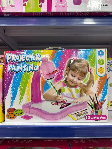 Projector painting