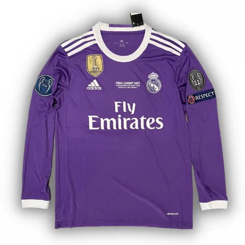 Real Madrid Away Shirt LS UCL Final 2016/2017 - Ronaldo #7