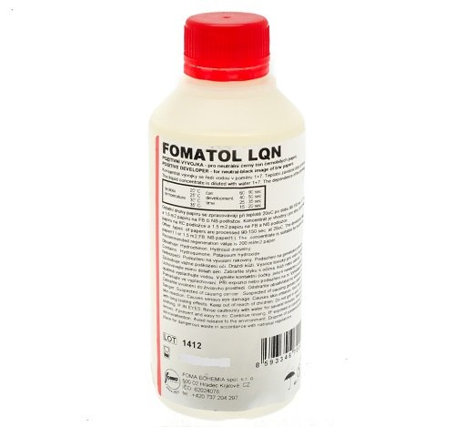 Fomatol LQN 250ml מפתח נייר שחור לבן טון ניטרלי