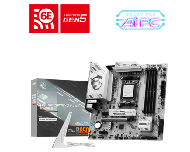 לוח אם  MSI B850M GAMING PLUS WIFI6E