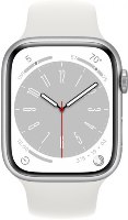 שעון חכם Apple Watch 41mm Series 8 GPS + Cellular צבע שעון Silver Stainless Steel Case