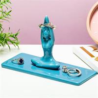 ארגונית פורצלן לטבעות ותכשיטים יוגה  Asana - מארז לא מושלם